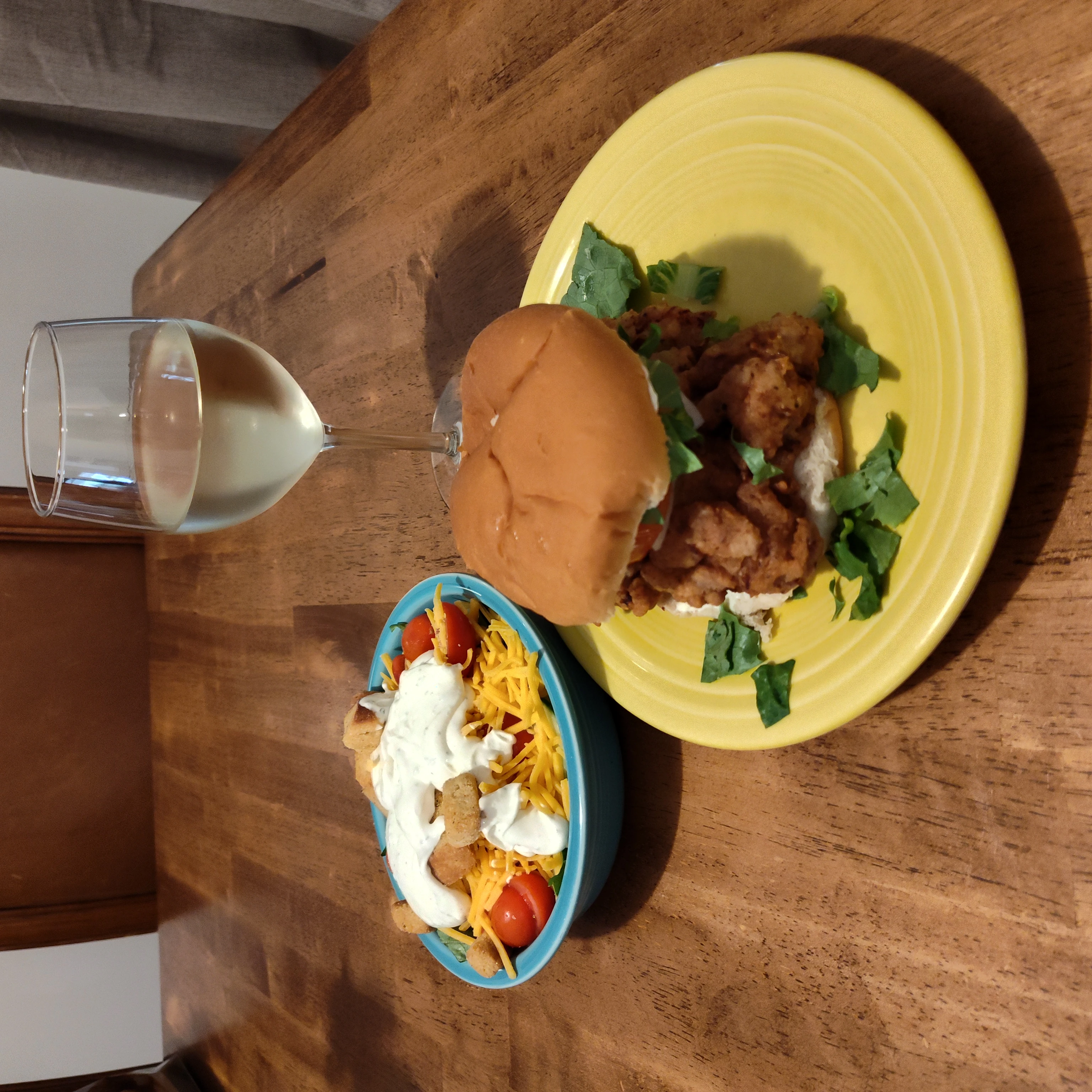 My Fried Chicken Sandwich OMAD
